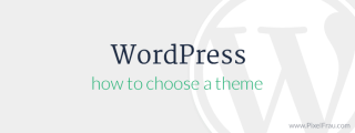 how to choose a WordPress theme